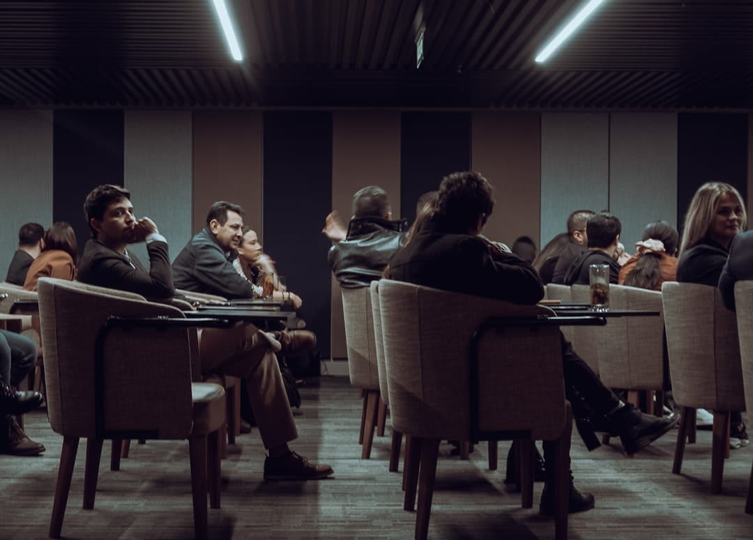 Executive advisory team collaborating on transformation strategy